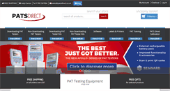 Desktop Screenshot of patsdirect.co.uk