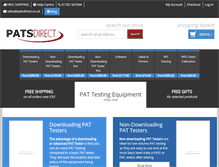 Tablet Screenshot of patsdirect.co.uk